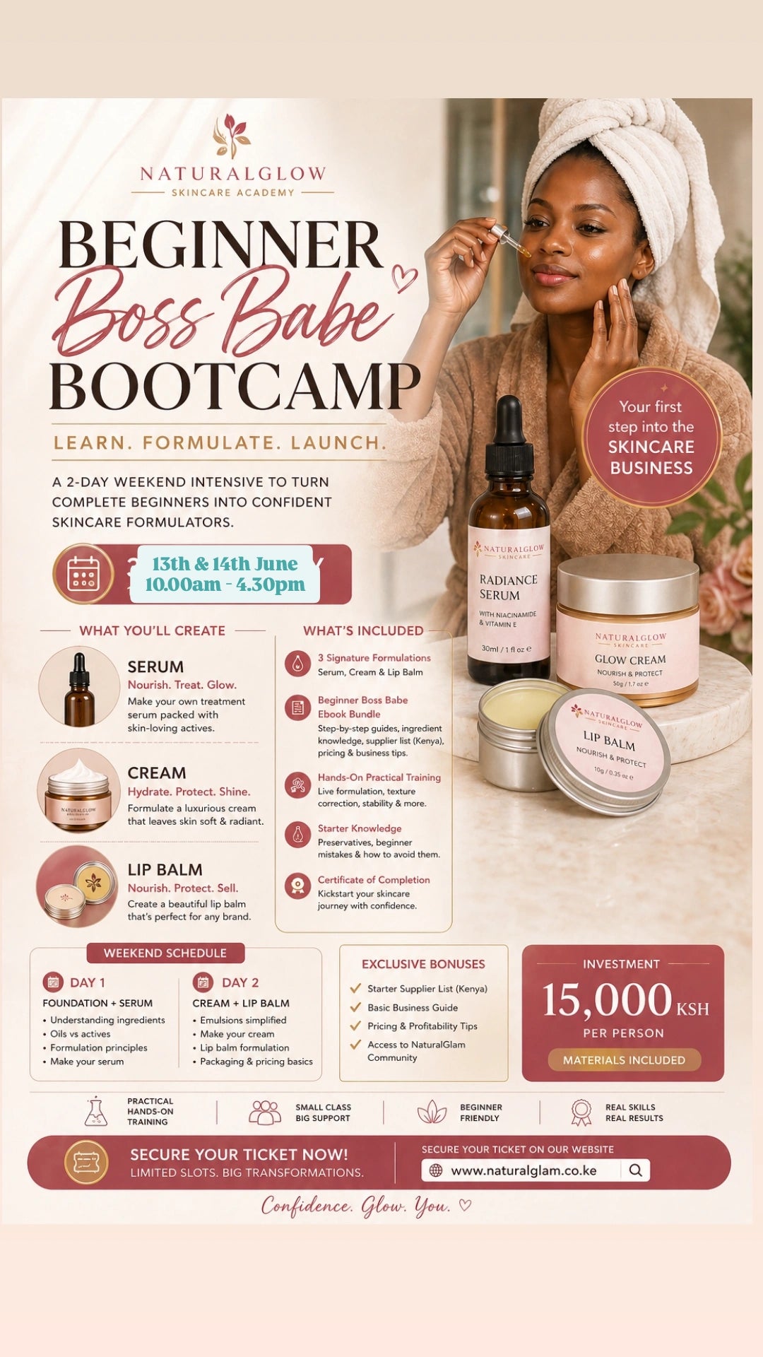 Boss Babe BootCamp 13&14th June.