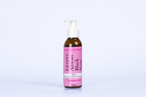 Licorice Black Brightening Body and face Wash 120ml