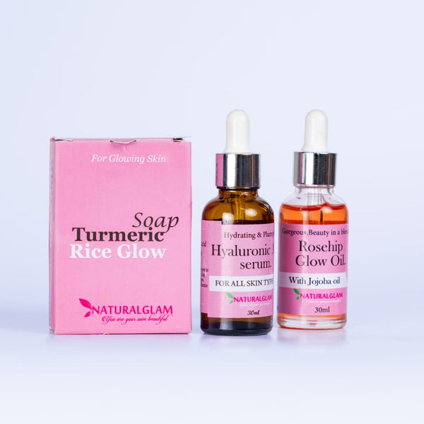 Simple All skin types Glow Day to Day skincare set
