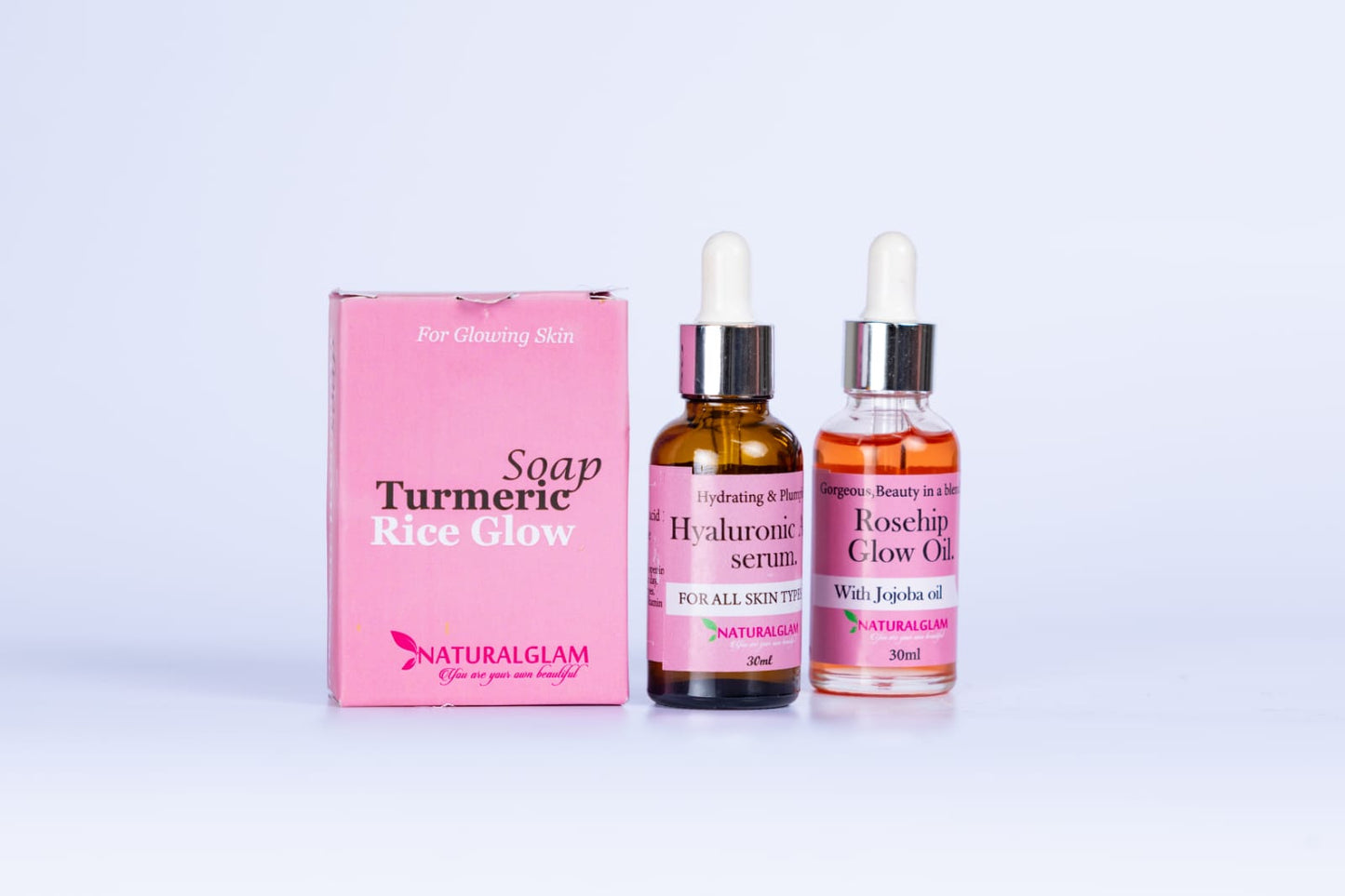 Simple All skin types Glow Day to Day skincare set