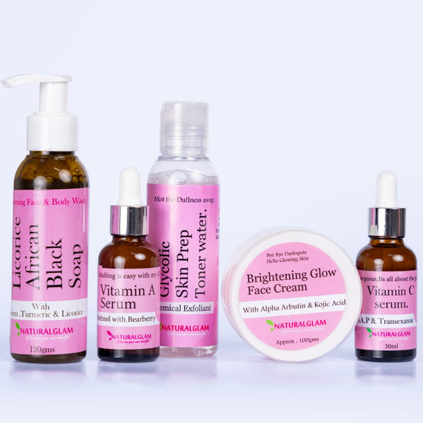 Glow set for darkspots and PIH